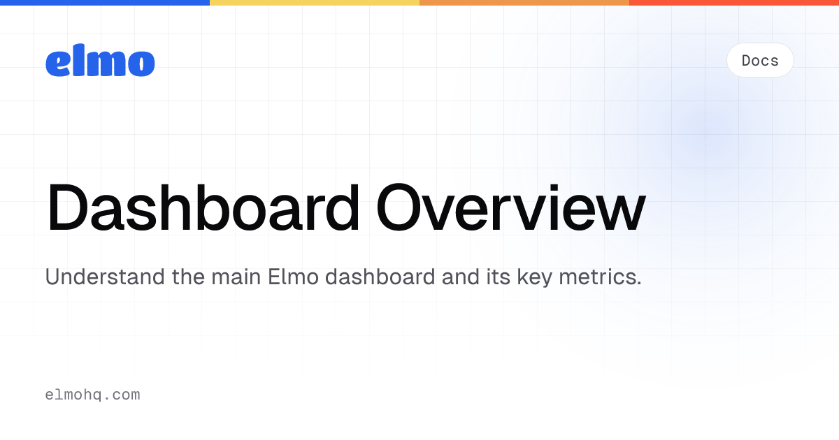 Dashboard Overview · Elmo Docs